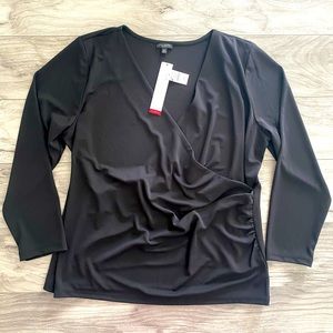 Talbots 2Xp Plus Petite Knit Jersey Top